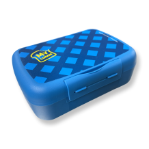 Lunchbox Large 'My Lunch'  Blauw Large met handige sluitclip